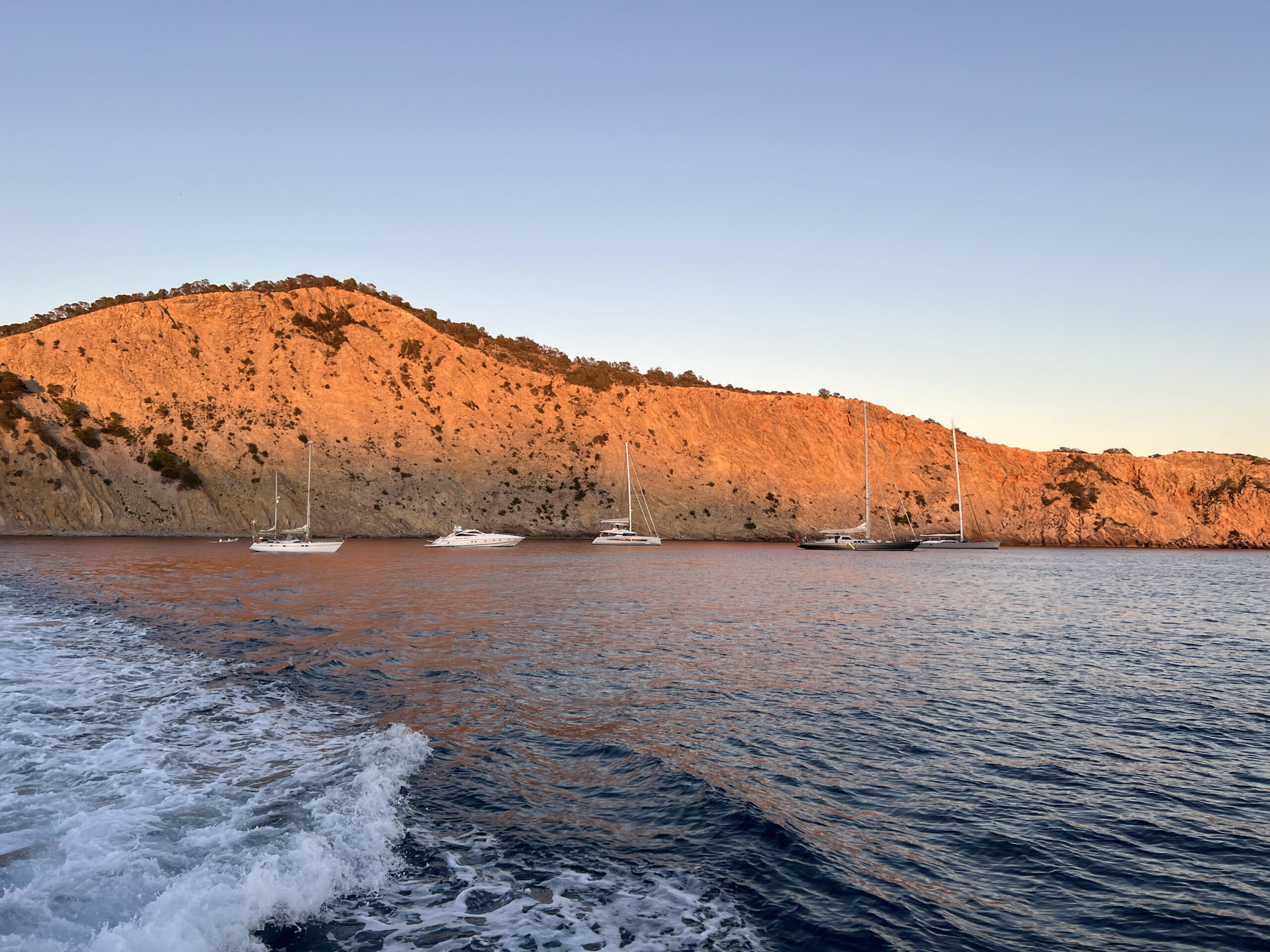 Sunset in Cala Jondal - Ibiza