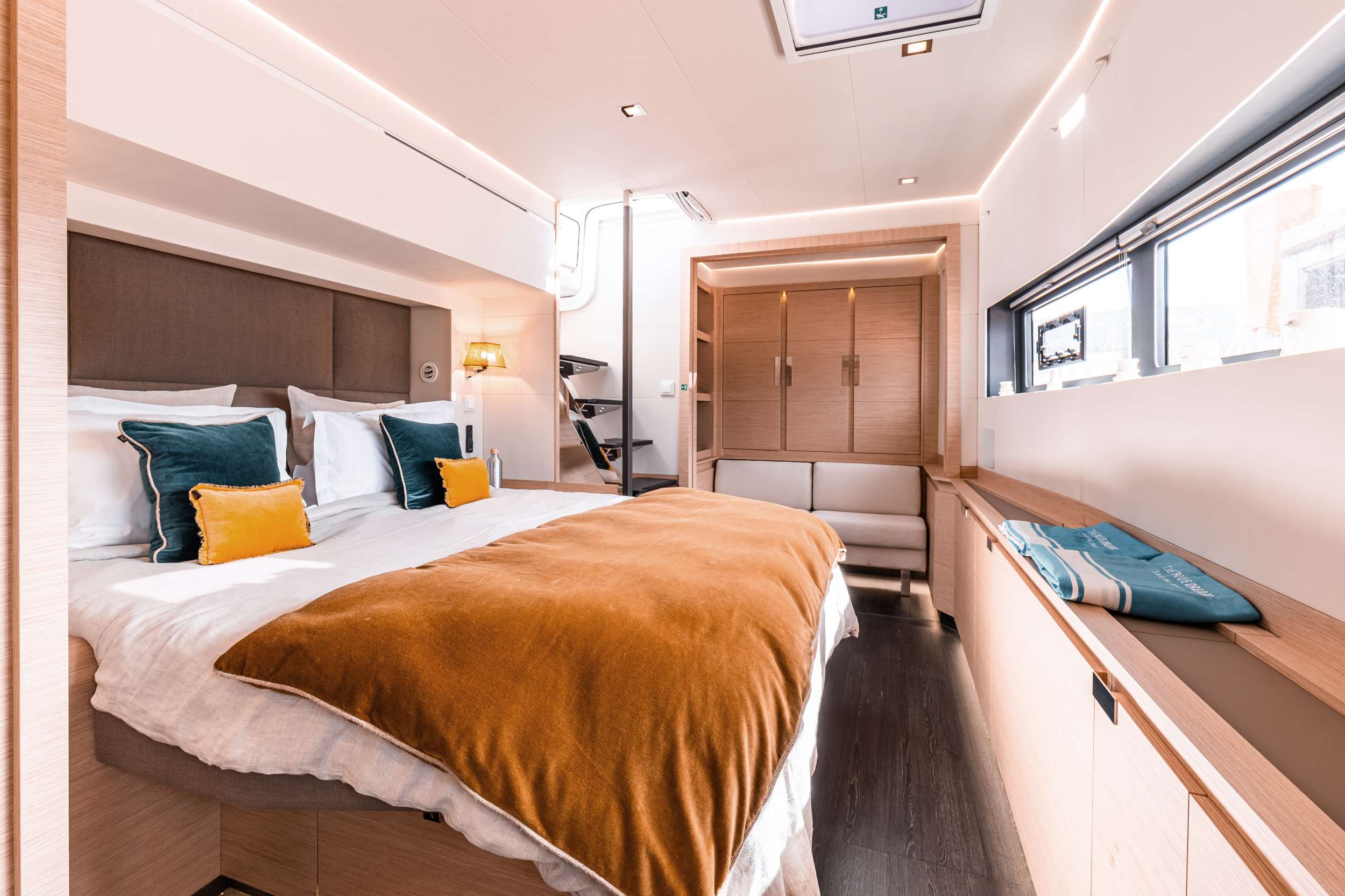 Alegria 67 for charter - master cabin