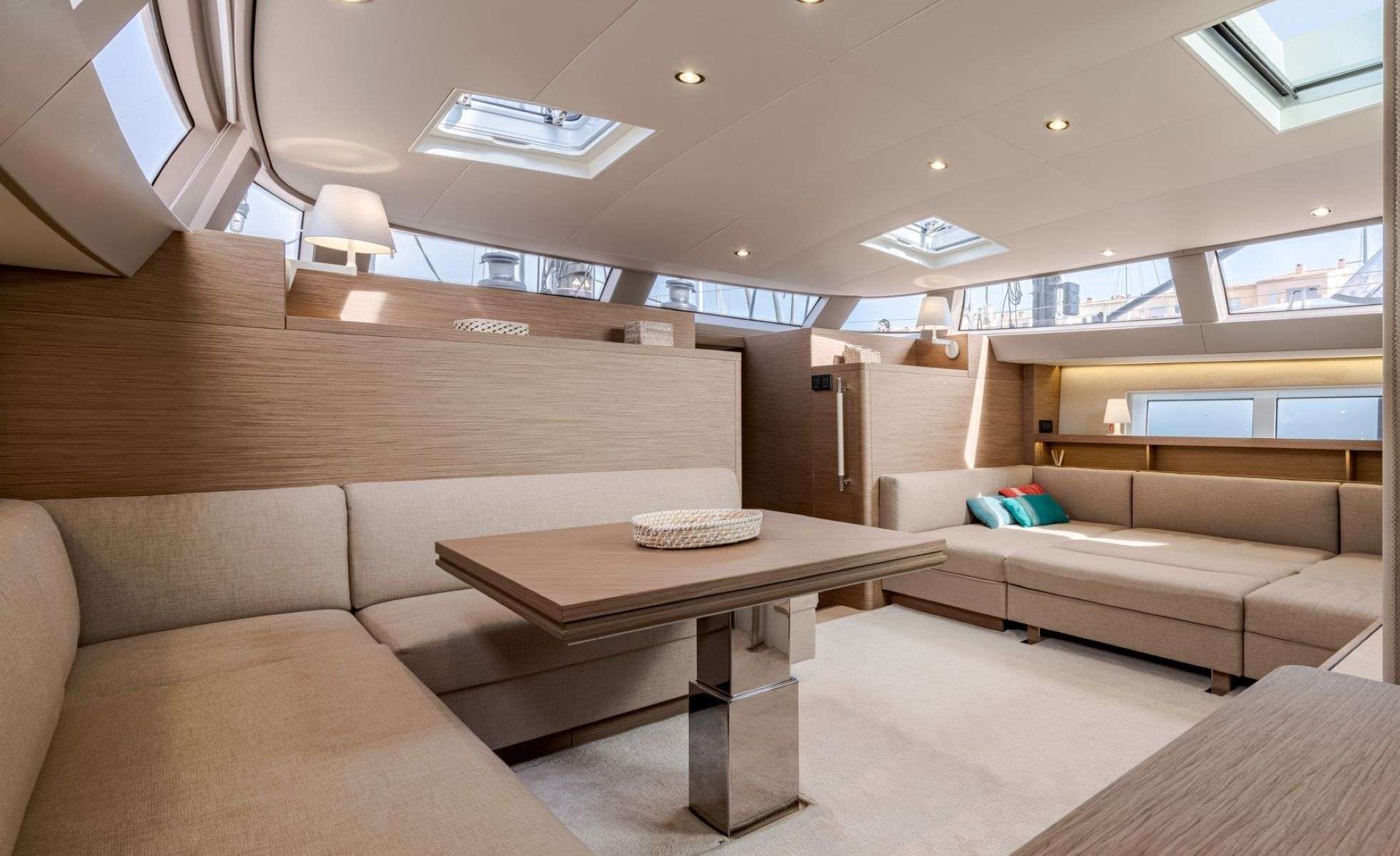 Sailing yacht CNB 66 for charter - salon