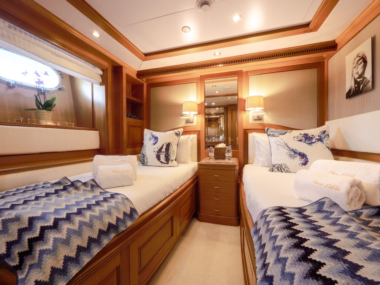 New Star - Benetti Tradition 100 - twin cabin