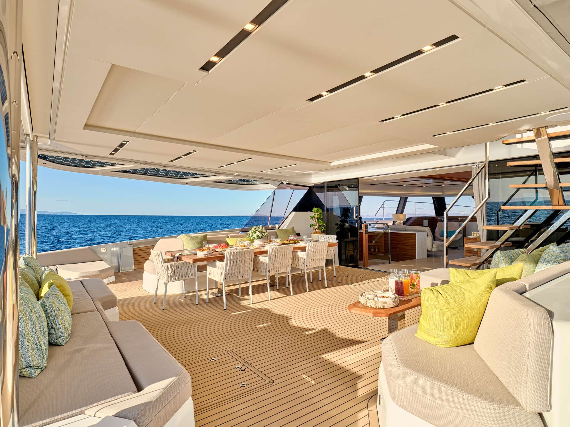 Fountaine Pajot Thira 80 for charter - cockpit